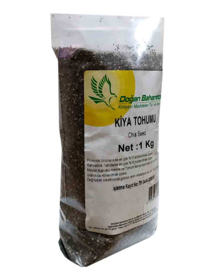 Doğal Chia Tohumu 1000 Gr Paket