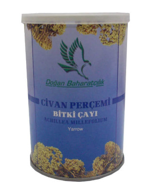 Doğal Civanperçemi Otu 100 Gr Teneke Kutu
