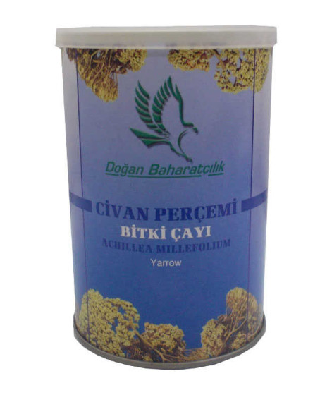 Doğal Civanperçemi Otu 100 Gr Teneke Kutu