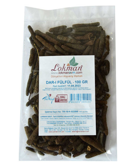 Doğal Darı Fülfül - Uzun Biber 100 Gr Paket