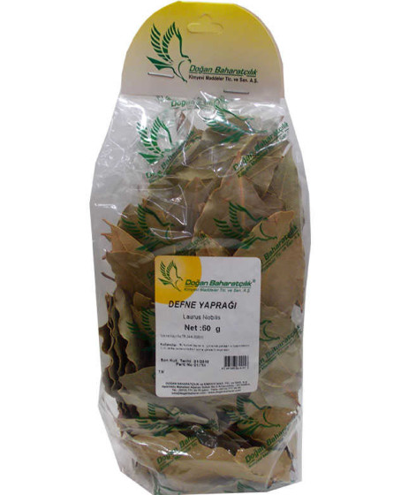Doğal Defne Yaprağı 50 Gr Paket