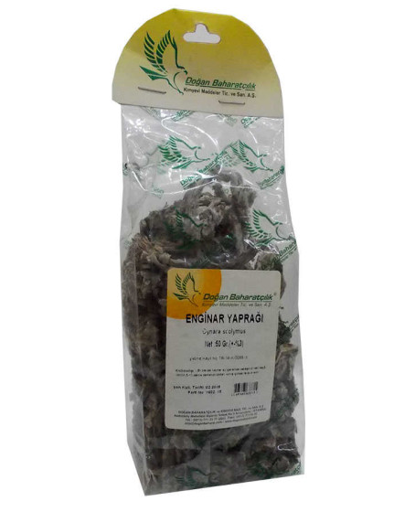 Doğal Enginar Yaprağı 50 Gr Paket
