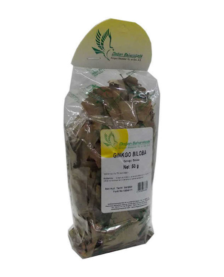 Doğal Ginkgo Biloba Yaprağı 50 Gr Paket