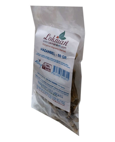 Doğal Hazanbel Kökü 50 Gr Paketli
