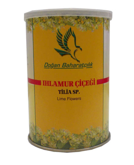 Doğal Ihlamur Çiçeği 50 Gr Teneke Kutu