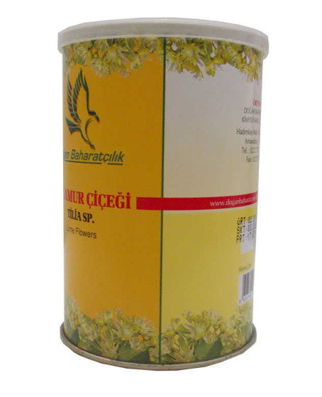 Doğal Ihlamur Çiçeği 50 Gr Teneke Kutu