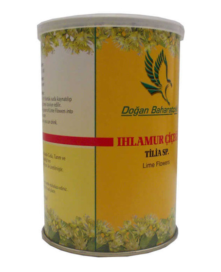 Doğal Ihlamur Çiçeği 50 Gr Teneke Kutu