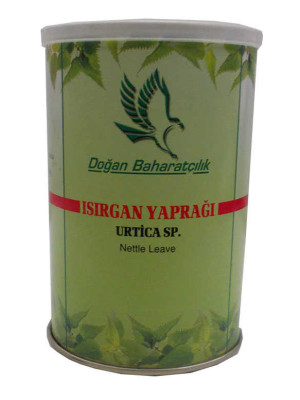 Doğal Isırgan Otu Yaprağı 100 Gr Teneke Kutu