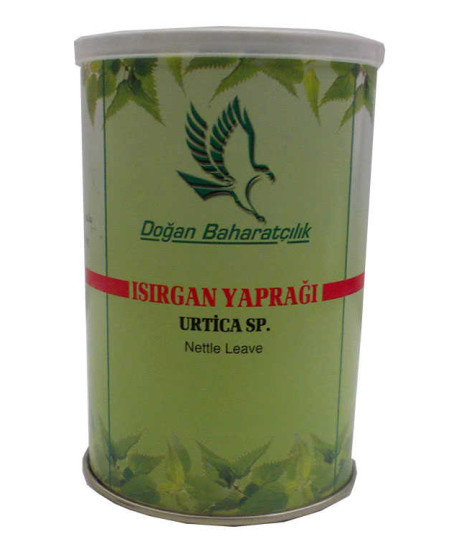 Doğal Isırgan Otu Yaprağı 100 Gr Teneke Kutu