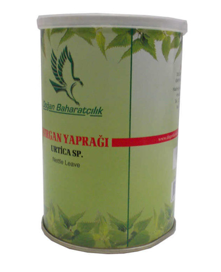 Doğal Isırgan Otu Yaprağı 100 Gr Teneke Kutu