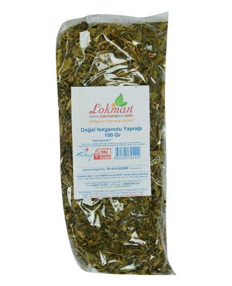 Doğal Isırganotu Yaprağı 100 Gr Paket