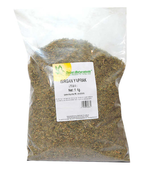 Doğal Isırganotu Yaprağı 1000 Gr Paket