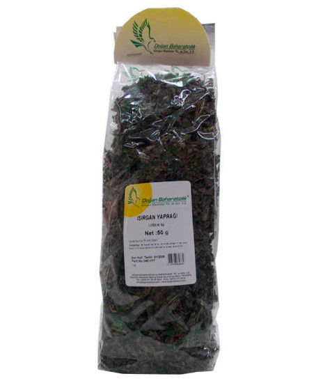 Doğal Isırganotu Yaprağı 50 Gr Paket