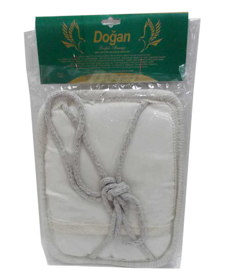 Doğal Kabak Lifi El Geçmeli Sırt ve Vücut Kesesi 15 X 22