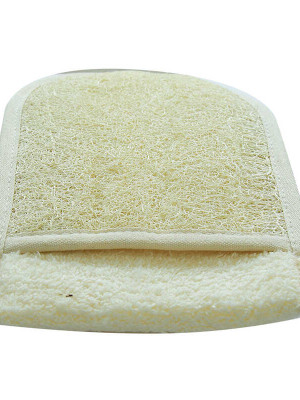 Doğal Kabak Lifli Banyo Duş Eldiveni Kese 15x25 Cm