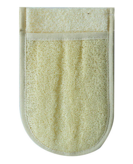 Doğal Kabak Lifli Banyo Duş Eldiveni Kese 15x25 Cm