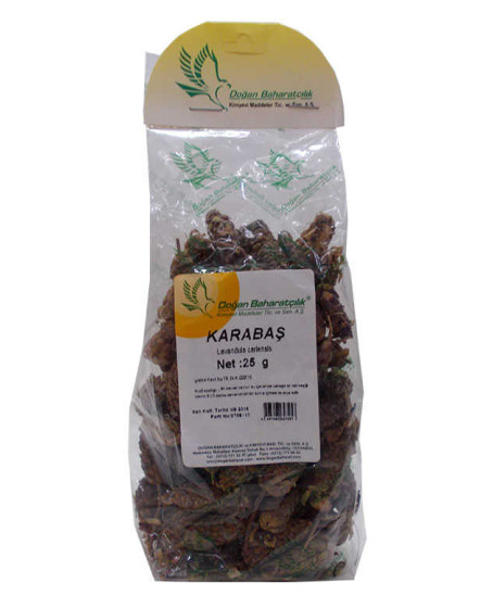 Doğal Karabaş Otu Çiçeği 25 Gr Paket