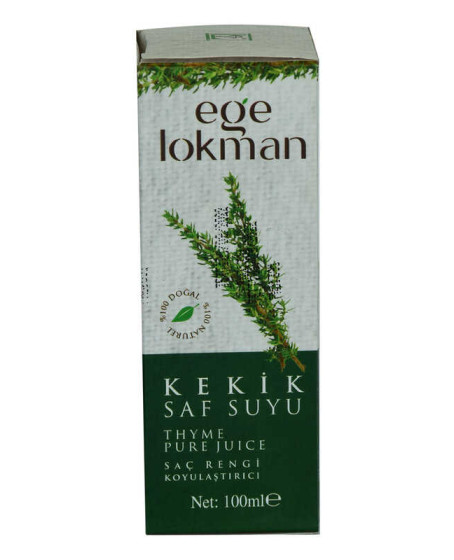 Doğal Kekik Saf Suyu Saç Rengi Koyulaştırıcı Saç Bakımı 100 ML Spreyli Cam Şişe Doğal Kekik Saf Suyu Saç Rengi Koyulaştırıcı Saç Bakımı 100 ML Spreyli Cam Şişe