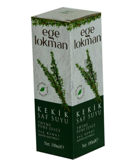 Doğal Kekik Saf Suyu Saç Rengi Koyulaştırıcı Saç Bakımı 100 ML Spreyli Cam Şişe Doğal Kekik Saf Suyu Saç Rengi Koyulaştırıcı Saç Bakımı 100 ML Spreyli Cam Şişe