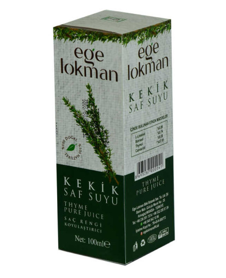 Doğal Kekik Saf Suyu Saç Rengi Koyulaştırıcı Saç Bakımı 100 ML Spreyli Cam Şişe Doğal Kekik Saf Suyu Saç Rengi Koyulaştırıcı Saç Bakımı 100 ML Spreyli Cam Şişe