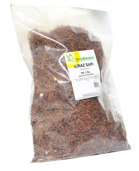 Doğal Kiraz Sapı, Kiraz Çöpü 1000 Gr Paket