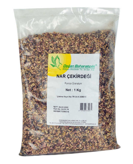 Doğal Nar Çekirdeği 1000 Gr Paket