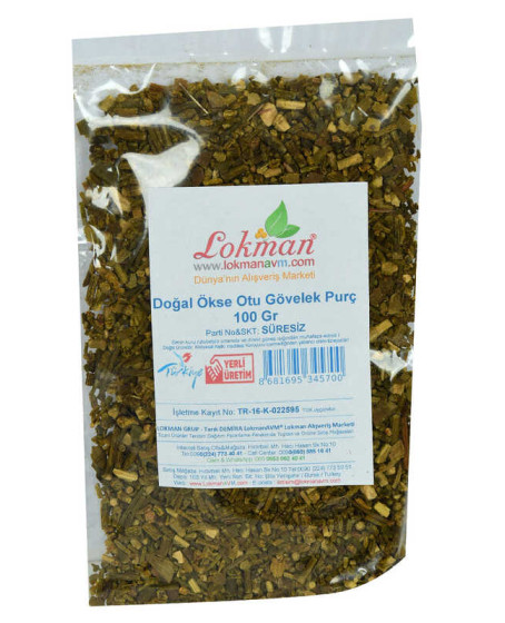 Doğal Ökse Otu Gövelek Purç 100 Gr Paket