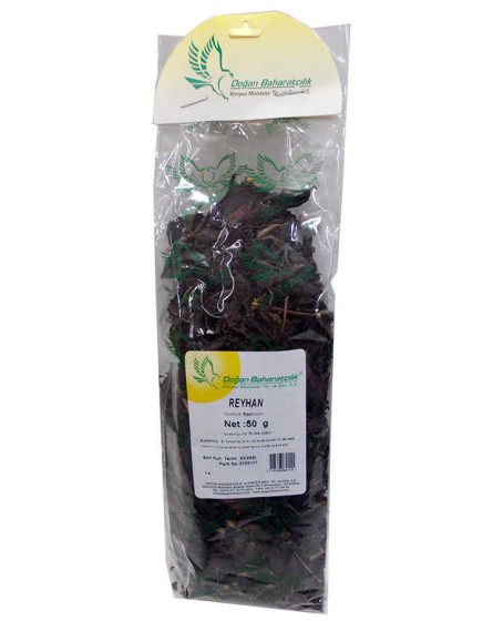 Doğal Reyhan Otu Mor 50 Gr Paket