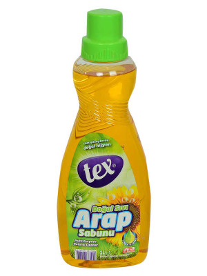 Doğal Sıvı Arap Sabunu Limon Kokulu Tüm Yüzeylerde Doğal Hijyen 1 Lt