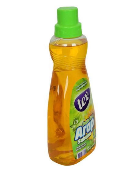 Doğal Sıvı Arap Sabunu Limon Kokulu Tüm Yüzeylerde Doğal Hijyen 1 Lt