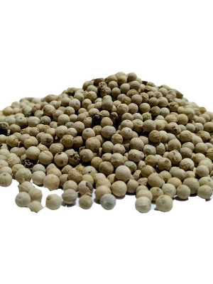 Doğal Tane Akbiber Beyaz Biber Beyaz Karabiber 1000 Gr Paket