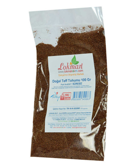 Doğal Teff Tohumu 100 Gr Paket