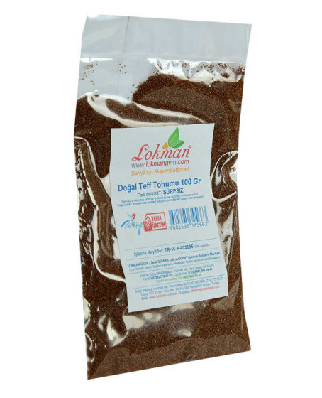 Doğal Teff Tohumu 100 Gr Paket