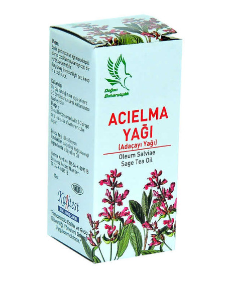 Acı Elma - Adaçayı Yağı 10 cc