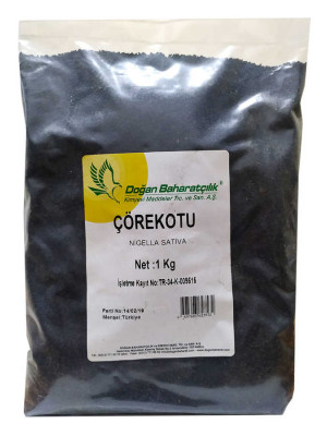 Çörek Otu Doğal Tane 1000 Gr Paket