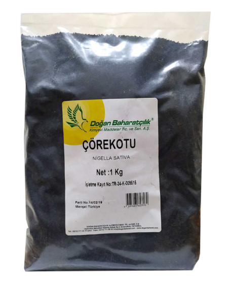 Çörek Otu Doğal Tane 1000 Gr Paket