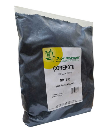 Çörek Otu Doğal Tane 1000 Gr Paket
