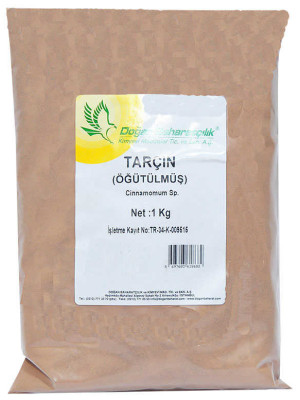 Tarçın Öğütülmüş Doğal 1000 Gr Paket