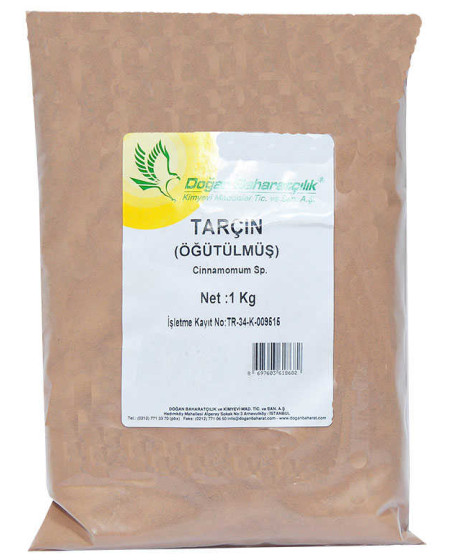 Tarçın Öğütülmüş Doğal 1000 Gr Paket