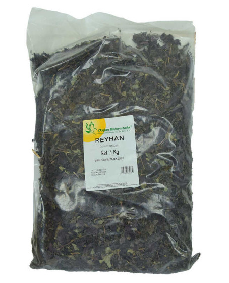 Doğal Reyhan Otu Mor 1000 Gr Paket