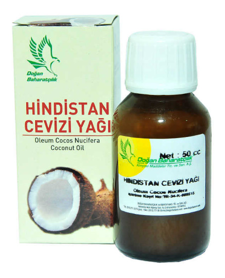 Hindistan Cevizi Yağı 50 cc
