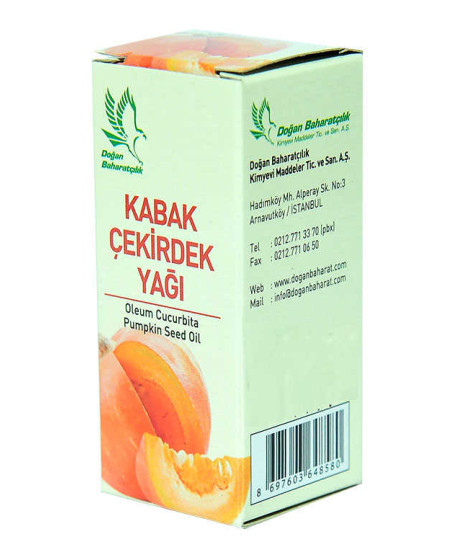 Kabak Çekirdeği Yağı 20cc