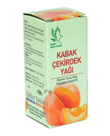 Kabak Çekirdeği Yağı 20cc