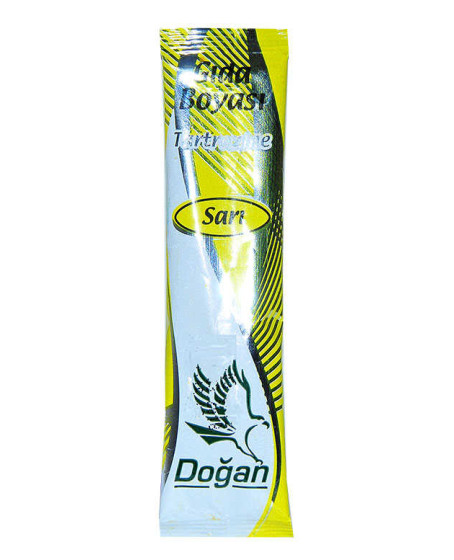 Pasta Şerbet Slime Gıda Boyası Sarı Toz 9 Gr Paket