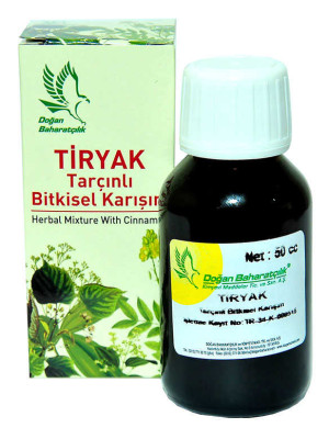 Tiryak Tarçınlı Bitkisel Karışım 50 cc
