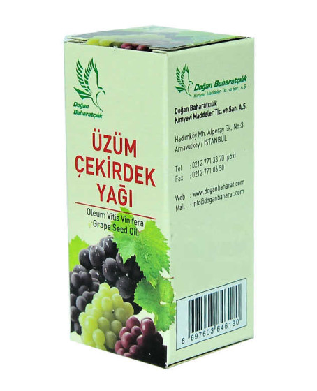 Üzüm Çekirdeği Yağı 20 cc