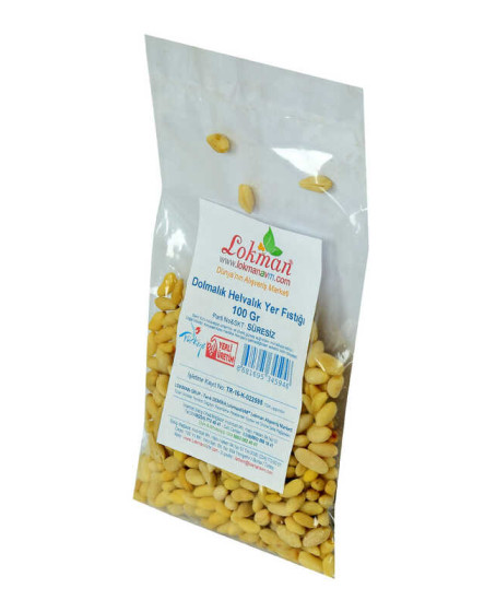 Dolmalık Helvalık Yer Fıstığı 100 Gr Paket