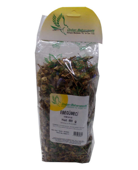 Ebegümeci Otu Doğal 50 Gr Paket