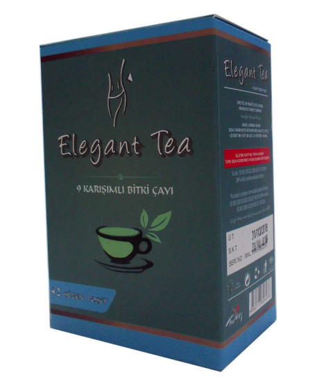 Elegant Tea 9lu Form Bitkisel Çay 42 Süzen Poşet