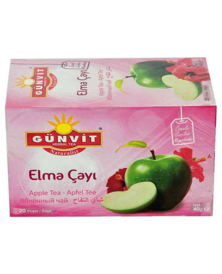 Elma Meyve Çayı 20 Süzen Poşet